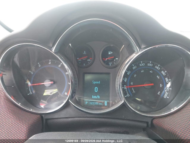 2012 Chevrolet Cruze Lt მანქანა იყიდება აუქციონზე, vin: 1G1PG5SC6C7189076, აუქციონის ნომერი: 12699169
