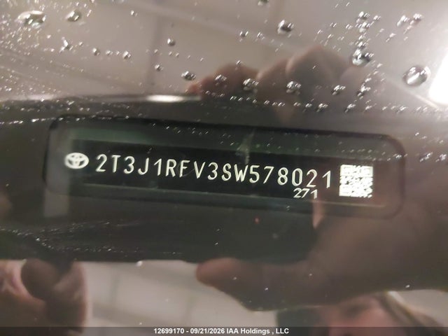 Продаж на аукціоні авто 2025 Toyota Rav4, vin: 2T3J1RFV3SW578021, номер лоту: 12699170