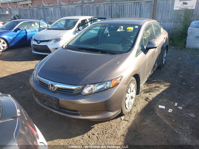 12699223 :رقم المزاد ، 2HGFB2F49CH037432 vin ، 2012 Honda Civic Lx مزاد بيع
