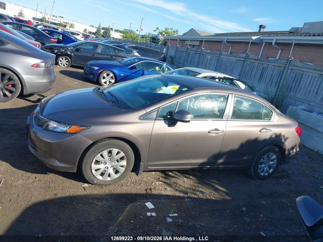 12699223 :رقم المزاد ، 2HGFB2F49CH037432 vin ، 2012 Honda Civic Lx مزاد بيع