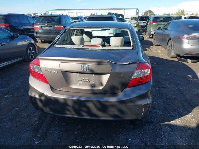 12699223 :رقم المزاد ، 2HGFB2F49CH037432 vin ، 2012 Honda Civic Lx مزاد بيع