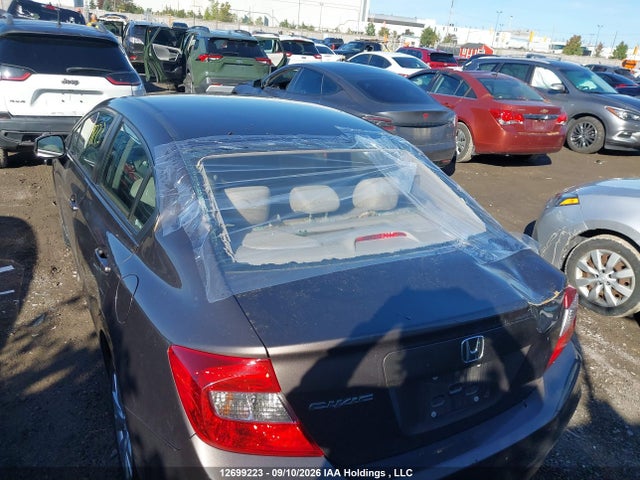 12699223 :رقم المزاد ، 2HGFB2F49CH037432 vin ، 2012 Honda Civic Lx مزاد بيع
