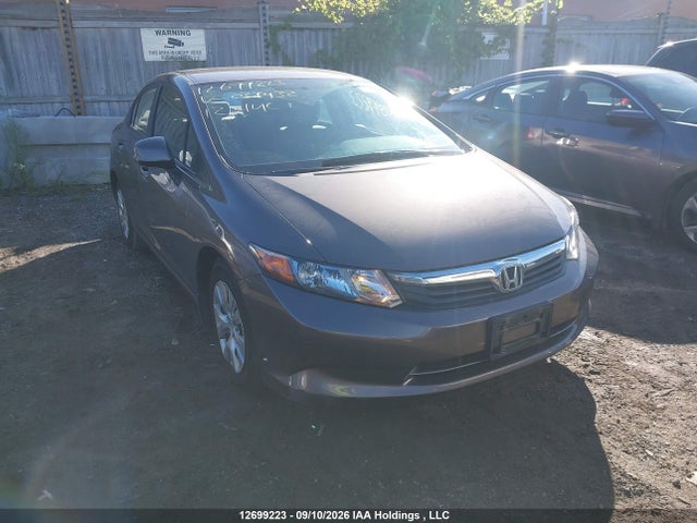 12699223 :رقم المزاد ، 2HGFB2F49CH037432 vin ، 2012 Honda Civic Lx مزاد بيع