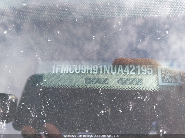 Aukcja sprzedaży 2022 Ford Escape Sel, vin: 1FMCU9H91NUA42195, numer aukcji: 12699226