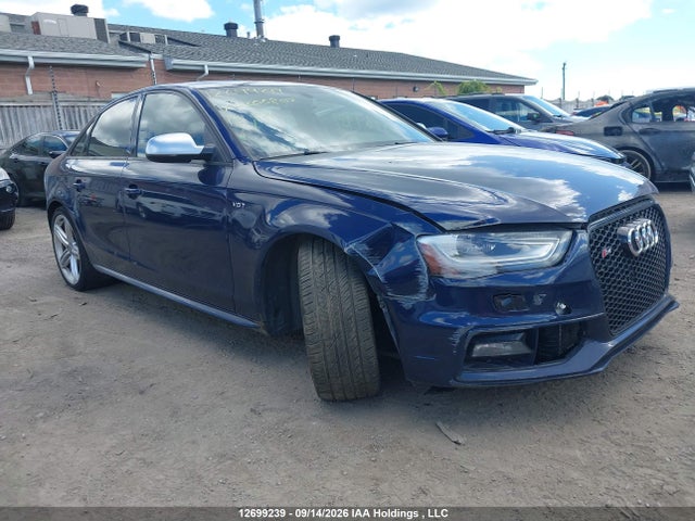 2013 Audi S4 3.0t Premium მანქანა იყიდება აუქციონზე, vin: WAUHGCFL3DA206802, აუქციონის ნომერი: 12699239