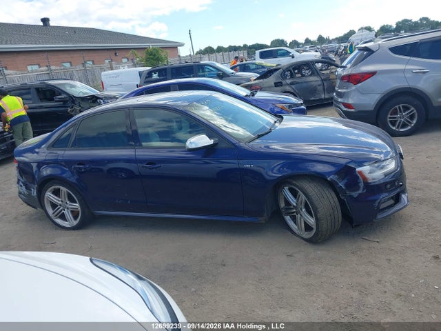 2013 Audi S4 3.0t Premium მანქანა იყიდება აუქციონზე, vin: WAUHGCFL3DA206802, აუქციონის ნომერი: 12699239