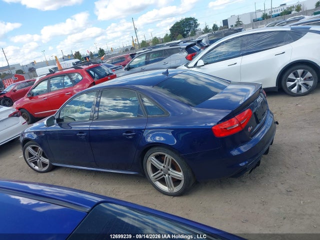 2013 Audi S4 3.0t Premium მანქანა იყიდება აუქციონზე, vin: WAUHGCFL3DA206802, აუქციონის ნომერი: 12699239