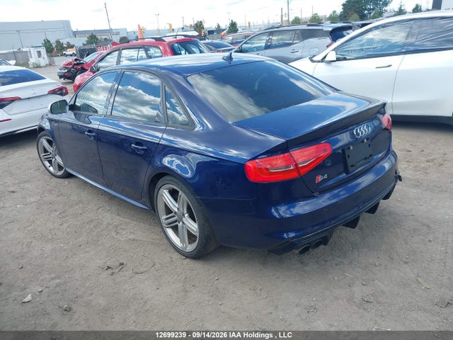 2013 Audi S4 3.0t Premium მანქანა იყიდება აუქციონზე, vin: WAUHGCFL3DA206802, აუქციონის ნომერი: 12699239
