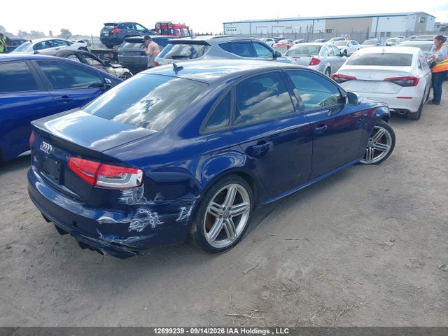 2013 Audi S4 3.0t Premium მანქანა იყიდება აუქციონზე, vin: WAUHGCFL3DA206802, აუქციონის ნომერი: 12699239