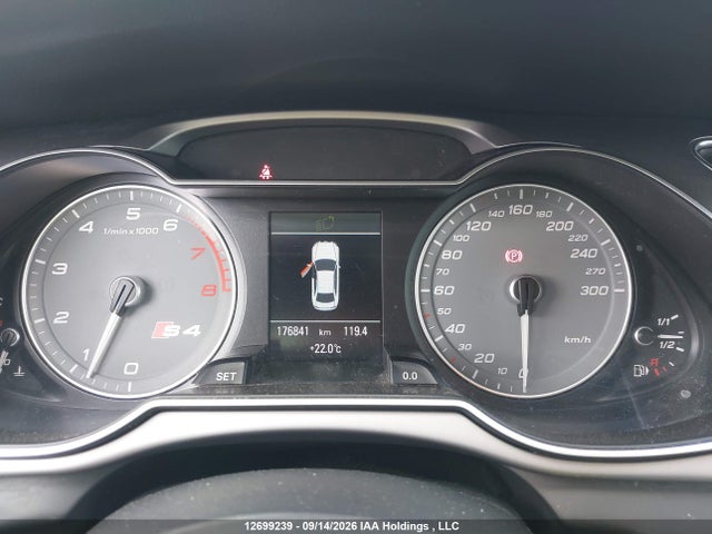 2013 Audi S4 3.0t Premium მანქანა იყიდება აუქციონზე, vin: WAUHGCFL3DA206802, აუქციონის ნომერი: 12699239