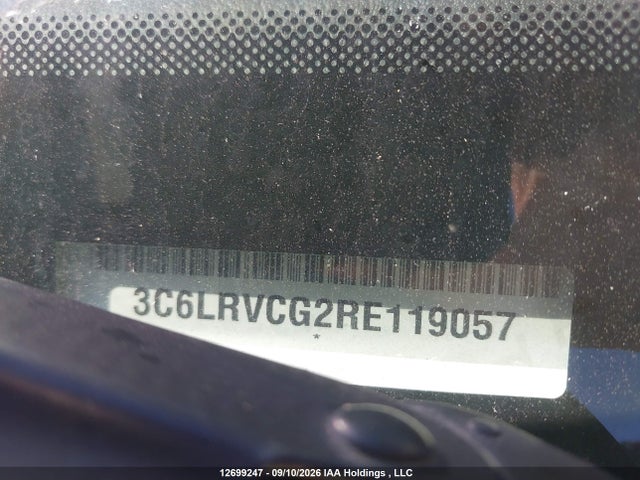 Auction sale of the 2024 Ram Promaster 2500 High Roof, vin: 3C6LRVCG2RE119057, lot number: 12699247