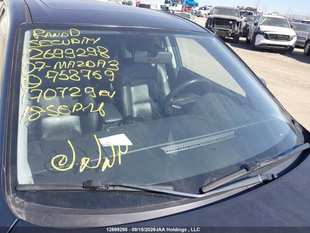 12699298 :رقم المزاد ، JM1BK323271758759 vin ، 2007 Mazda Mazda3 Gt مزاد بيع