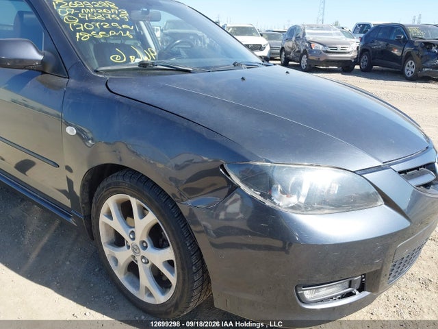 12699298 :رقم المزاد ، JM1BK323271758759 vin ، 2007 Mazda Mazda3 Gt مزاد بيع