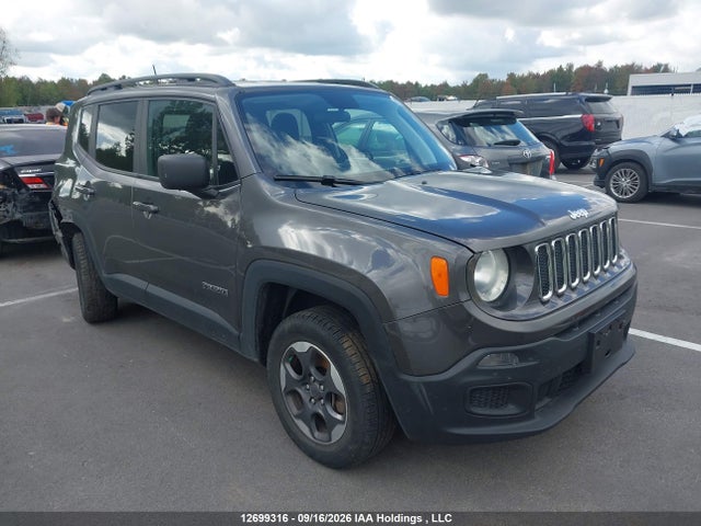Продаж на аукціоні авто 2018 Jeep Renegade Sport, vin: ZACCJBAB5JPG82021, номер лоту: 12699316