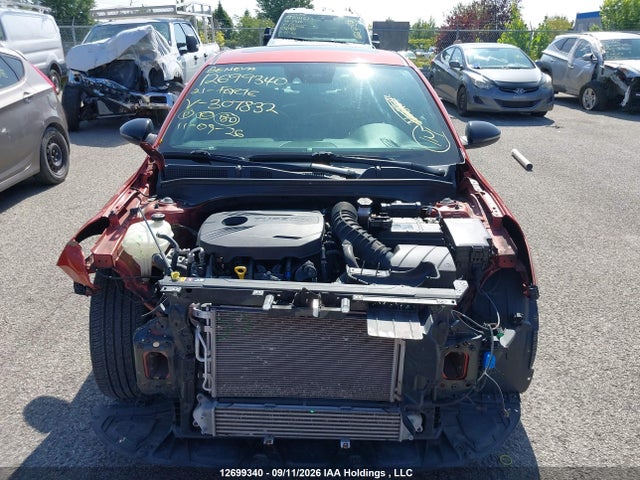 Aukcja sprzedaży 2021 Kia Forte Gt/gt Limited, vin: 3KPF44AC6ME307832, numer aukcji: 12699340