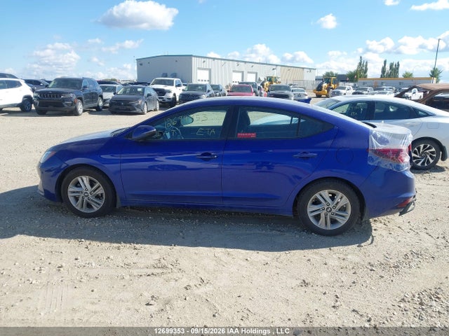 2020 Hyundai Elantra Sel/value/limited მანქანა იყიდება აუქციონზე, vin: KMHD84LF3LU907030, აუქციონის ნომერი: 12699353