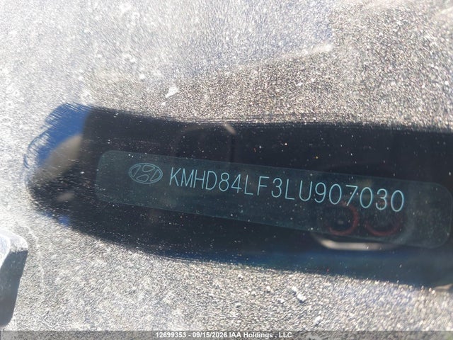 2020 Hyundai Elantra Sel/value/limited მანქანა იყიდება აუქციონზე, vin: KMHD84LF3LU907030, აუქციონის ნომერი: 12699353