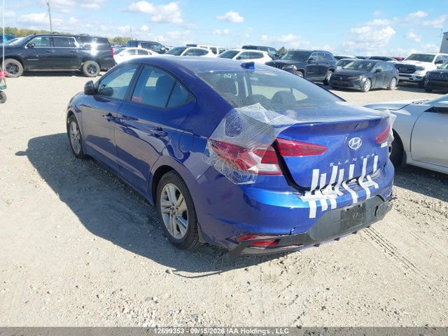 2020 Hyundai Elantra Sel/value/limited მანქანა იყიდება აუქციონზე, vin: KMHD84LF3LU907030, აუქციონის ნომერი: 12699353