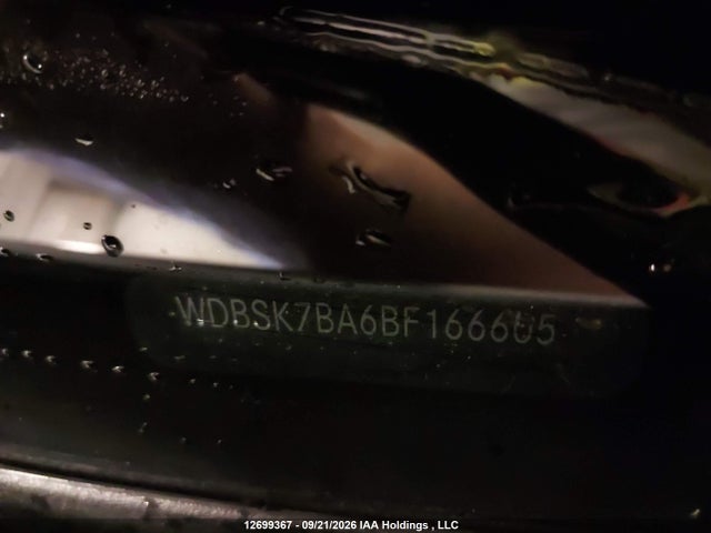 Aukcja sprzedaży 2011 Mercedes-benz Sl 550, vin: WDBSK7BA6BF166605, numer aukcji: 12699367