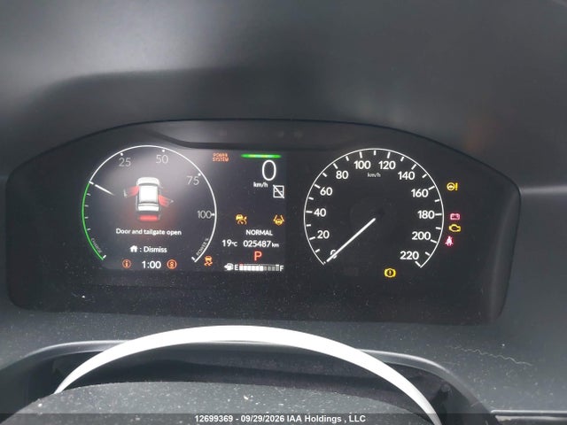 12699369 :رقم المزاد ، 2HKRS6H71SH220212 vin ، 2025 Honda Cr-v Ex-l Hybrid مزاد بيع