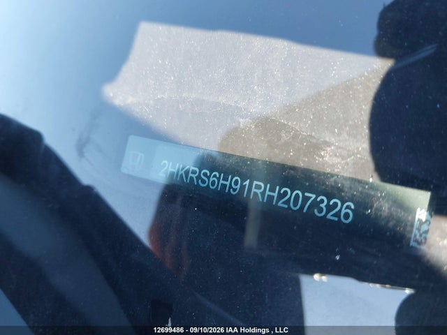 12699486 :رقم المزاد ، 2HKRS6H91RH207326 vin ، 2024 Honda Cr-v Sport Touring مزاد بيع