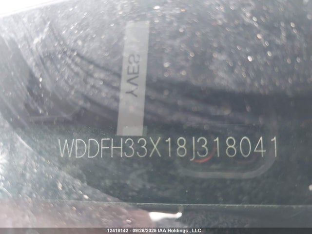 2008 Mercedes-benz B 200 მანქანა იყიდება აუქციონზე, vin: WDDFH33X18J318041, აუქციონის ნომერი: 12418142