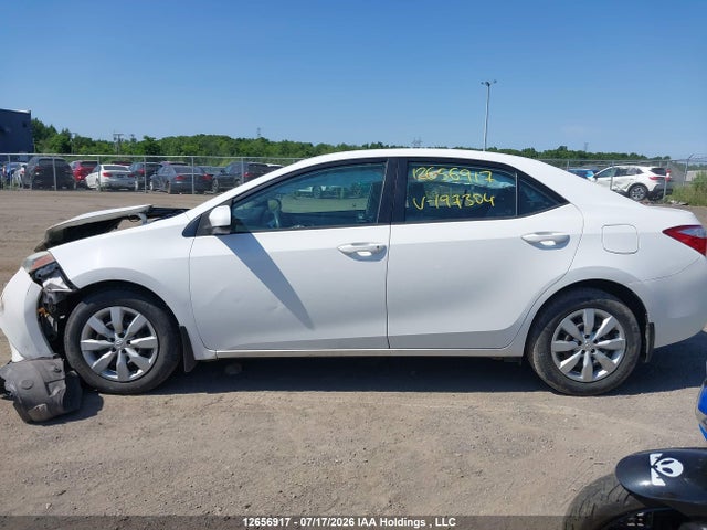 12656917 :رقم المزاد ، 2T1BURHE6EC197304 vin ، 2014 Toyota Corolla Le مزاد بيع