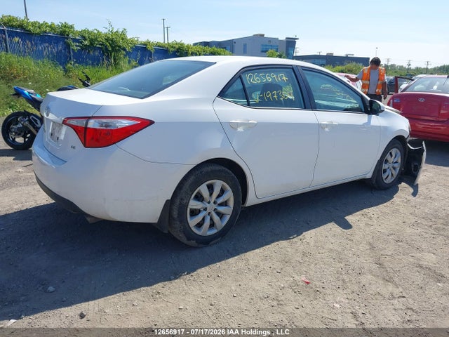 12656917 :رقم المزاد ، 2T1BURHE6EC197304 vin ، 2014 Toyota Corolla Le مزاد بيع