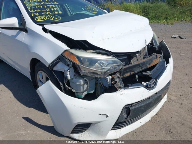 12656917 :رقم المزاد ، 2T1BURHE6EC197304 vin ، 2014 Toyota Corolla Le مزاد بيع
