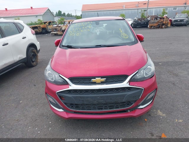2019 Chevrolet Spark 1lt Cvt მანქანა იყიდება აუქციონზე, vin: KL8CD6SA4KC784557, აუქციონის ნომერი: 12666451
