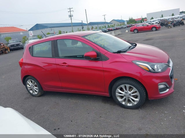 2019 Chevrolet Spark 1lt Cvt მანქანა იყიდება აუქციონზე, vin: KL8CD6SA4KC784557, აუქციონის ნომერი: 12666451