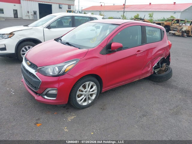 2019 Chevrolet Spark 1lt Cvt მანქანა იყიდება აუქციონზე, vin: KL8CD6SA4KC784557, აუქციონის ნომერი: 12666451
