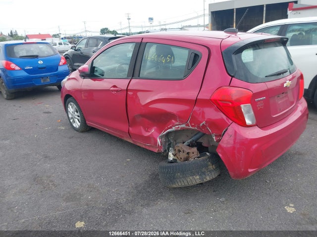 2019 Chevrolet Spark 1lt Cvt მანქანა იყიდება აუქციონზე, vin: KL8CD6SA4KC784557, აუქციონის ნომერი: 12666451