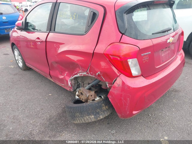 2019 Chevrolet Spark 1lt Cvt მანქანა იყიდება აუქციონზე, vin: KL8CD6SA4KC784557, აუქციონის ნომერი: 12666451