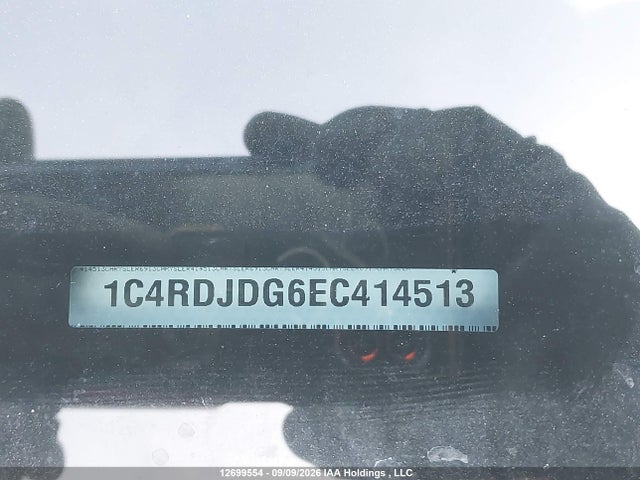 Продажа на аукционе авто 2014 Dodge Durango Limited, vin: 1C4RDJDG6EC414513, номер лота: 12699554