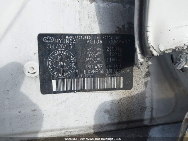 KMHE34L18HA048856 Hyundai Sonata