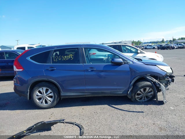 2013 Honda Cr-v Ex-l მანქანა იყიდება აუქციონზე, vin: 2HKRM4H76DH115747, აუქციონის ნომერი: 12688975