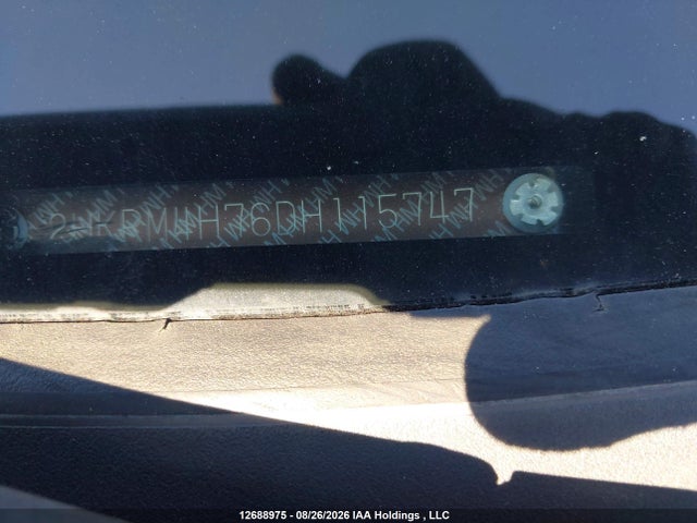 2013 Honda Cr-v Ex-l მანქანა იყიდება აუქციონზე, vin: 2HKRM4H76DH115747, აუქციონის ნომერი: 12688975