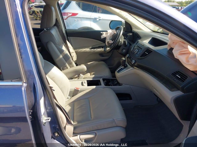 2013 Honda Cr-v Ex-l მანქანა იყიდება აუქციონზე, vin: 2HKRM4H76DH115747, აუქციონის ნომერი: 12688975