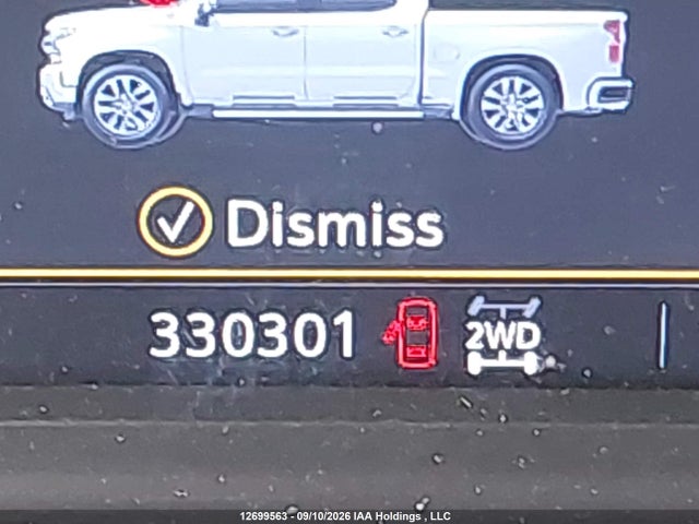 12699563 :رقم المزاد ، 3GCUYDED7NG175698 vin ، 2022 Chevrolet Silverado Ltd K1500 Lt مزاد بيع