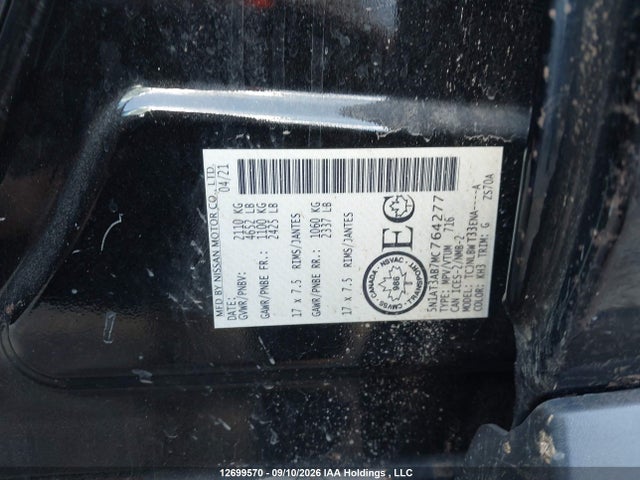 Nissan ROGUE S 2021 5N1AT3AB7MC764277 Image 18