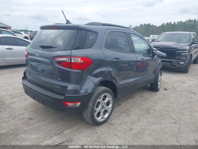 2021 Ford Ecosport მანქანა იყიდება აუქციონზე, vin: MAJ6S3GL6MC434343, აუქციონის ნომერი: 12699591