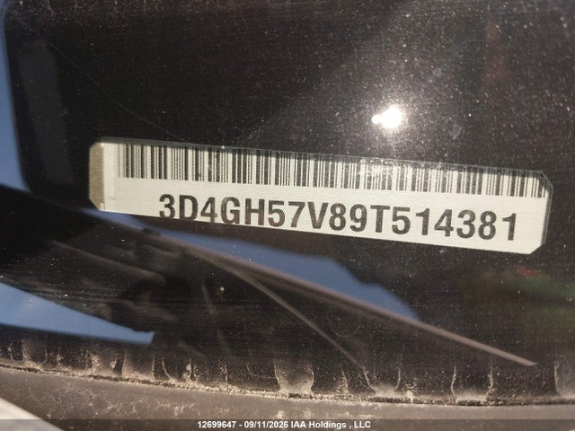 Продаж на аукціоні авто 2009 Dodge Journey Sxt, vin: 3D4GH57V89T514381, номер лоту: 12699647