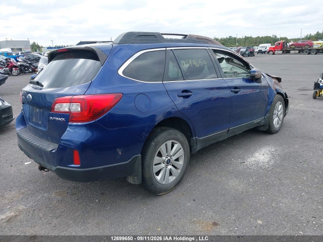 12699650 :رقم المزاد ، 4S4BSCGCXG3201722 vin ، 2016 Subaru Outback 2.5i Limited Package مزاد بيع