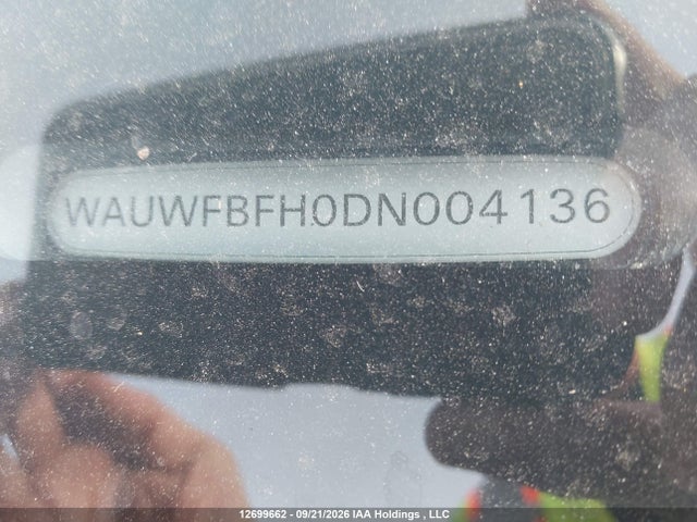 12699662 :رقم المزاد ، WAUWFBFH0DN004136 vin ، 2013 Audi A5 Premium Plus مزاد بيع