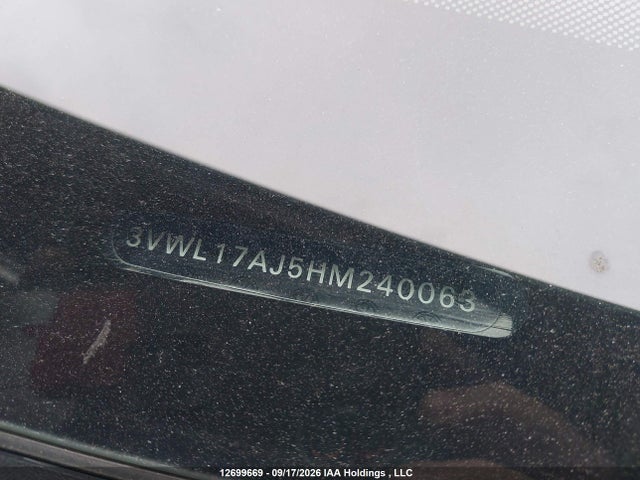 Продажа на аукционе авто 2017 Volkswagen Jetta 1.8 Tsi Highline, vin: 3VWL17AJ5HM240063, номер лота: 12699669