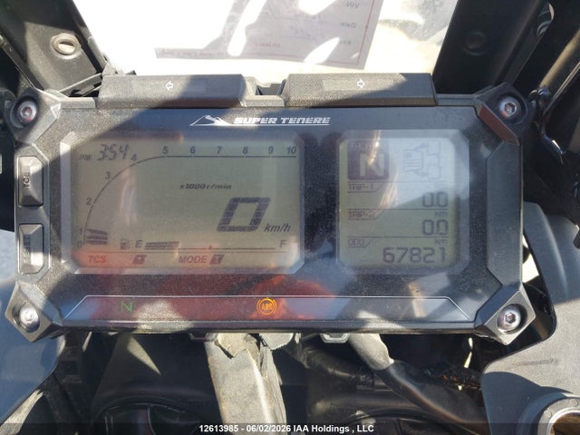 Aukcja sprzedaży 2014 Yamaha Xt1200ze, vin: JYADP05N0EA000093, numer aukcji: 12613985
