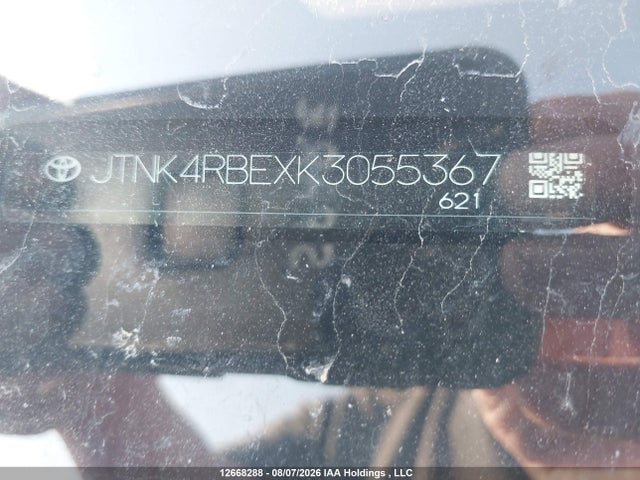 Продажа на аукционе авто 2019 Toyota Corolla, vin: JTNK4RBEXK3055367, номер лота: 12668288