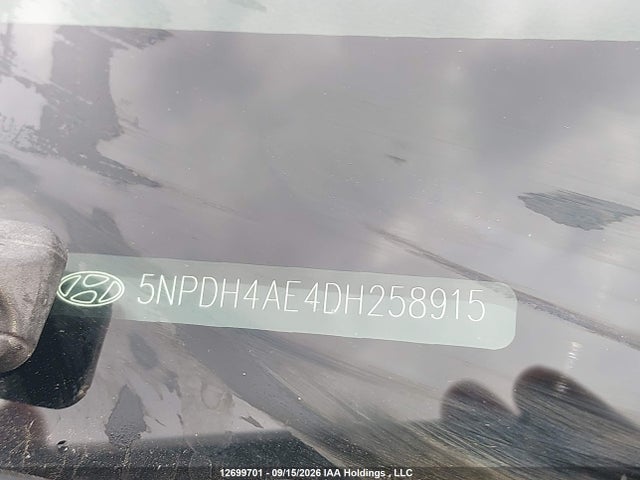 Продаж на аукціоні авто 2013 Hyundai Elantra Gl, vin: 5NPDH4AE4DH258915, номер лоту: 12699701