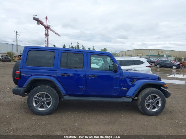 12699702 :رقم المزاد ، 1C4HJXEG1KW549138 vin ، 2019 Jeep Wrangler Unlimited Sahara مزاد بيع